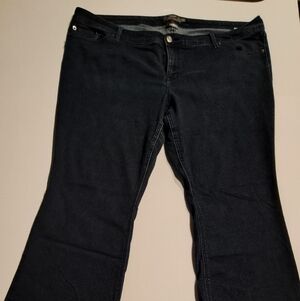 Torrid Super Stretch Dark Blue Flare Women's Jeans